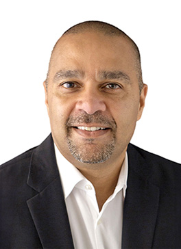 A photograph of Suresh Geer, Board Member of Media Fusion LLC